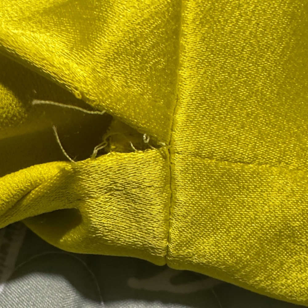 MSGM Radiant Yellow Long Sleeve Dress - Picture 7 of 10
